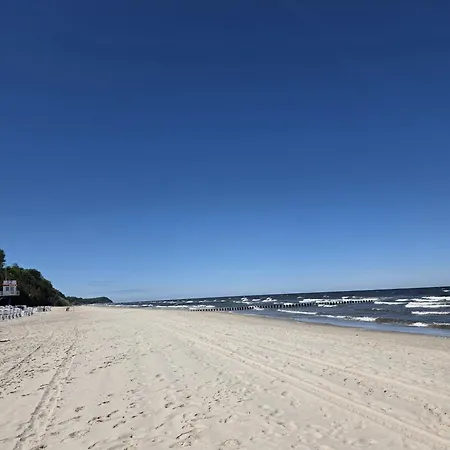 Neu Strand - Apartmenthaus-Usedom Familie Stopp Strand- 2Rm-Ferienwohnung Mit Balkon Kajuete 11 - Lejlighed *